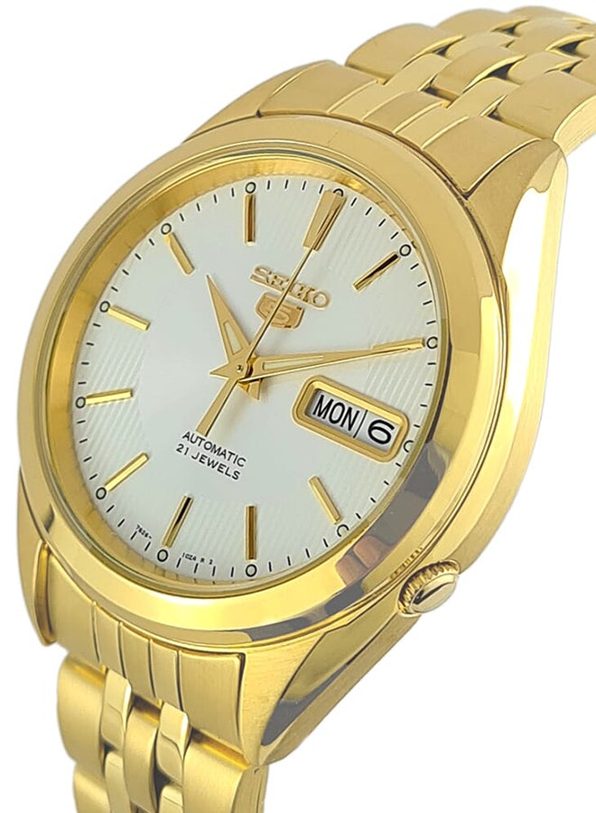 Seiko Men's Analog Round Shape Stainless Steel Automatic Wrist Watch SNKL26K1 - 37 mm - Image 2