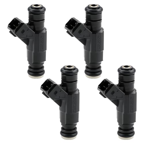 JDMON Fuel Injectors Compatible with Audi TT TT Quattro Volkswagen Beetle Golf GLS Golf GTI Jetta 18L L4 20012006 Replacement for 0280156061 06A906031BA 06A906031BA 06A906031BM - Image 1