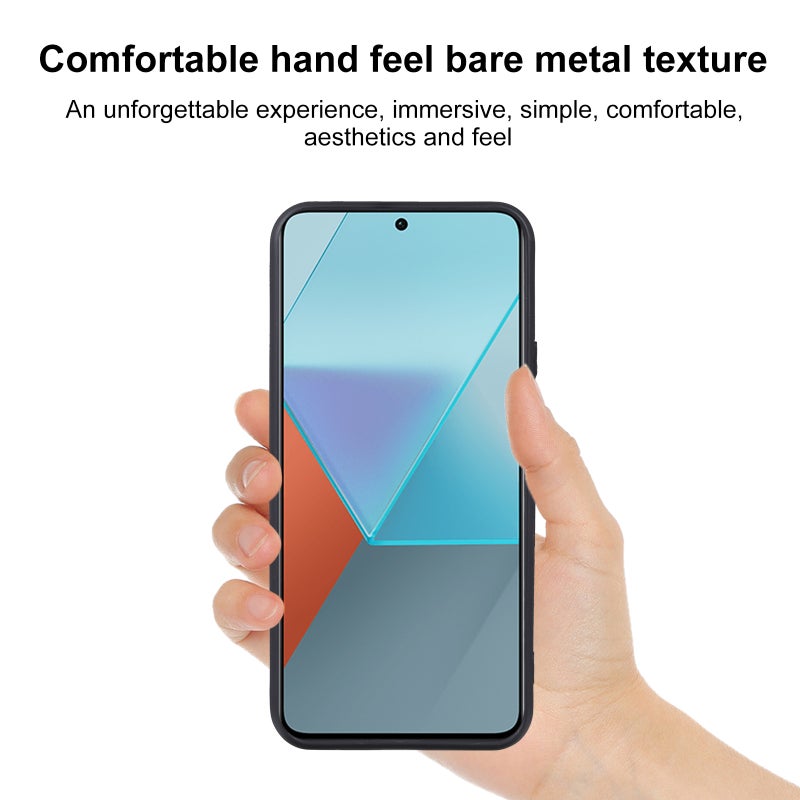 HuHa Case Cover For Xiaomi Redmi Note 13 Pro 5G TPU Phone Case(Black) - Image 3