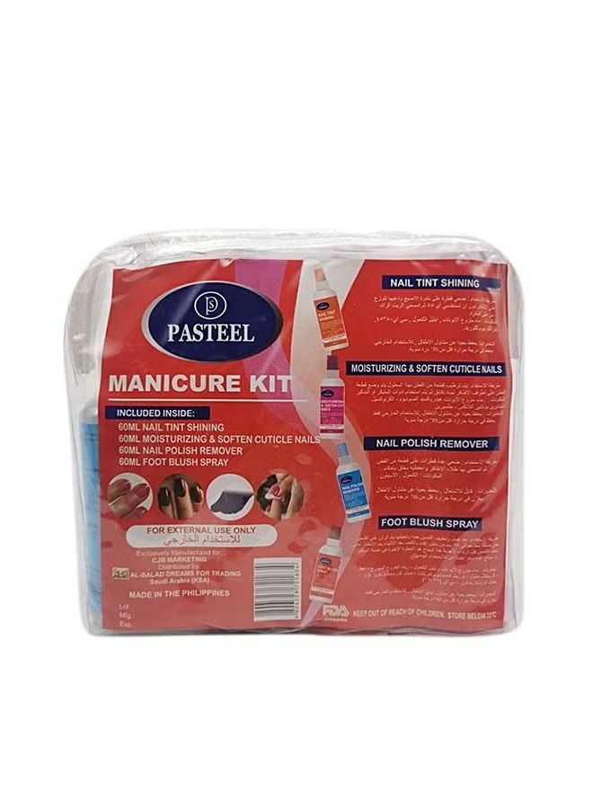 PASTEEL Pack Of 7 Manicure Kit Multicolour - 240ml - Image 3