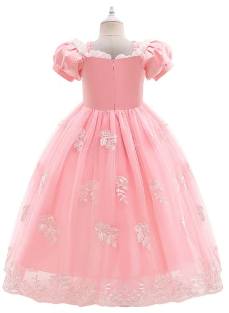 Loquat Fashion princess dress with embroidered lace  - Image 2
