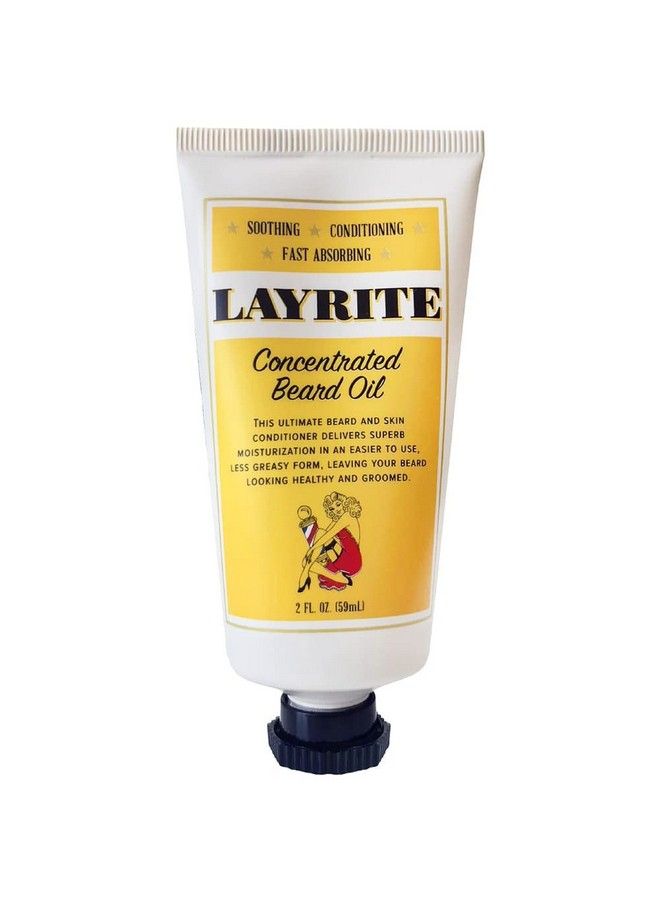 Layrite Concentrated Beard Oil 2 Fl Oz - Image 1