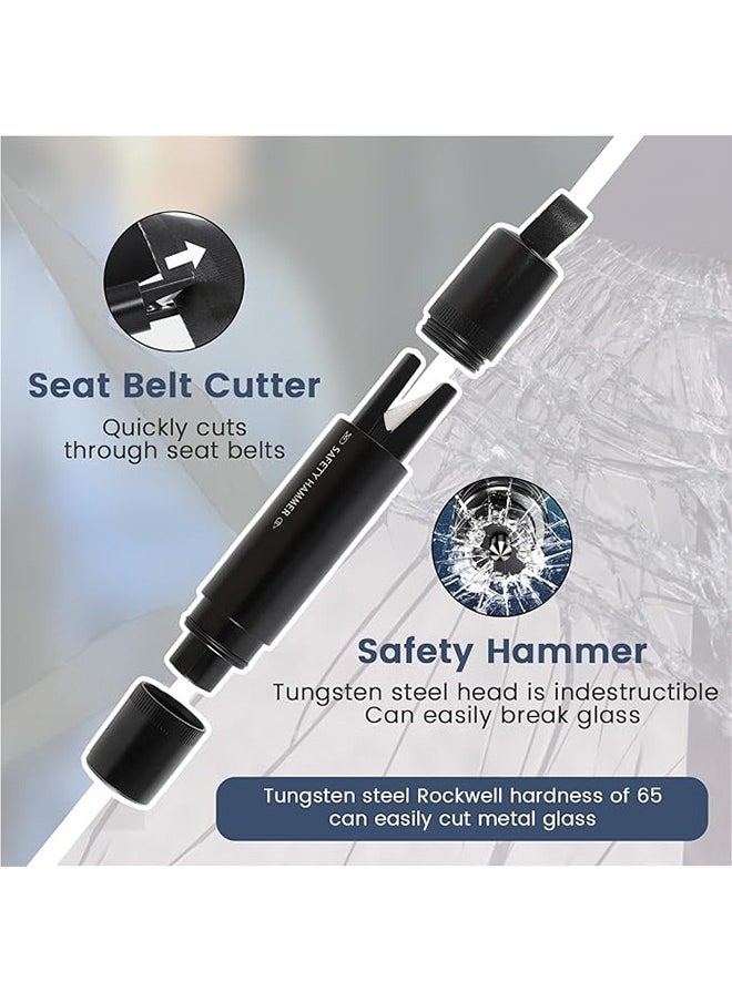 Generic 2 IN 1 Safety Hammer Emergency Car Escape Tool Seat Belt Cutter and Car Glass Window Breaker Portable Life-Saving Emergency Artifact  - Image 2