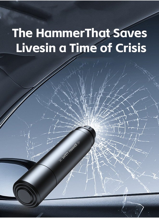 Generic 2 IN 1 Safety Hammer Emergency Car Escape Tool Seat Belt Cutter and Car Glass Window Breaker Portable Life-Saving Emergency Artifact  - Image 5