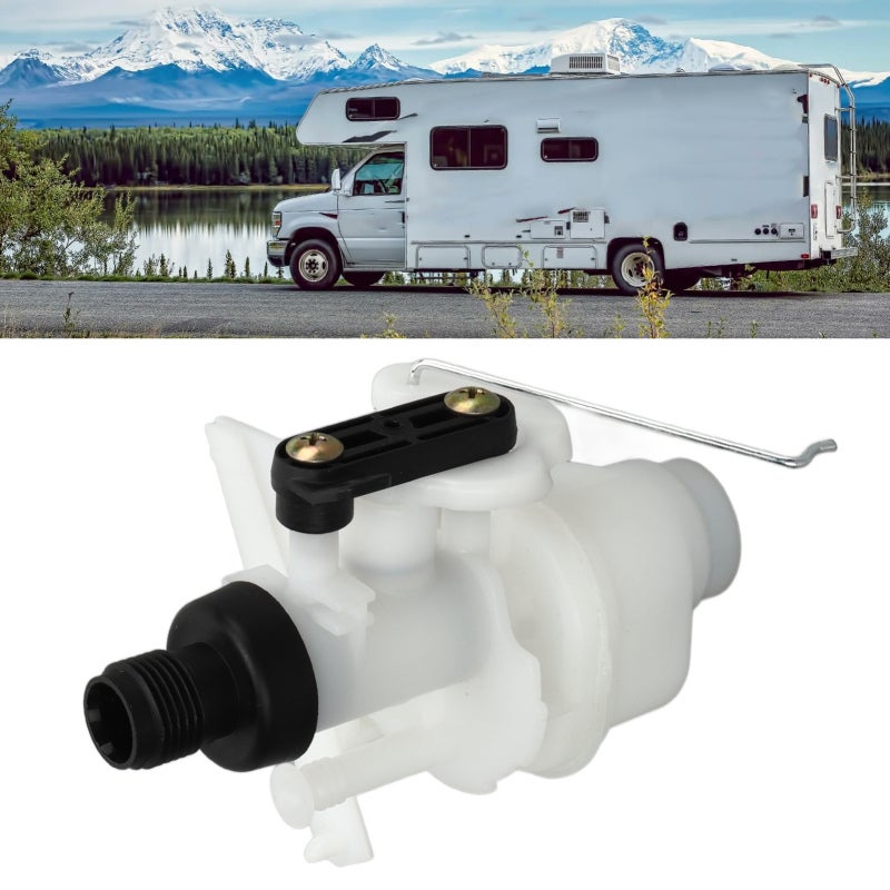 RV Toilet Valve 31705 Replacement: Freeze Crack Resistance - Anti Leak Flush Valve for Thetford Aqua Magic V RV Toilets - Image 1