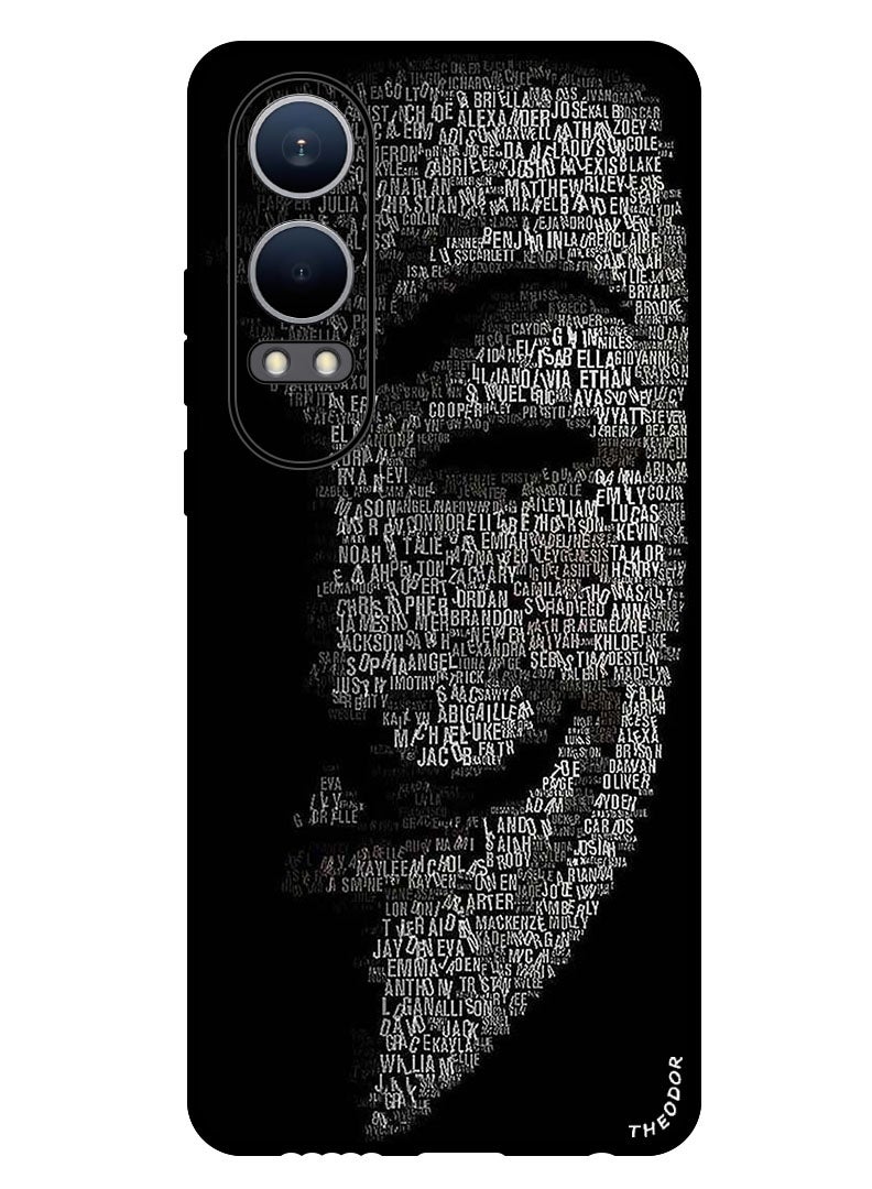 Theodor Protective Case Anti Scratch Shock Proof Bumper Cover For Oppo K12x (China) Joker Half Face Mask  - Image 1