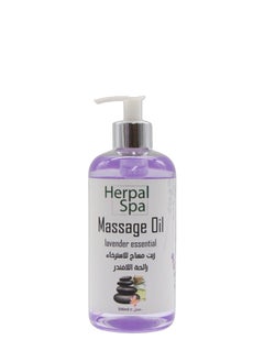 HERPAL SPA Spa Massage Oil with Lavender Extract 500 ml 