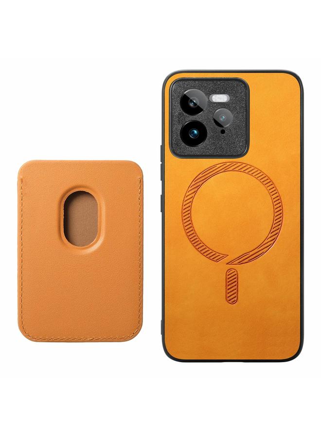 اس-توب جراب لهاتف Realme Neo 5 SE 5G Retro Magsafe Card Bag غطاء خلفي من البولي يوريثان جراب هاتف - Image 5