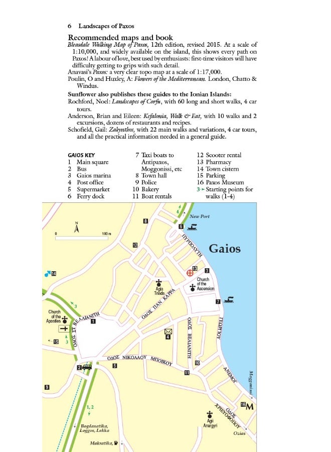Sunflower Books Paxos and Antipaxos Walking Guide: 25 long and short walks plus 1 car tour - Image 4
