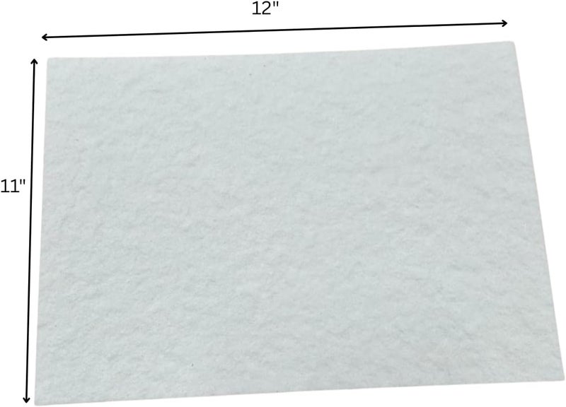CeraTex 3170 Ceramic Fiber Paper, 1/32" Thick, Size 11" x 12" 20 Sheets, High Temperature Insulation Gasket or Liner for Kiln Stove Furnace Glass Fusing - Image 3