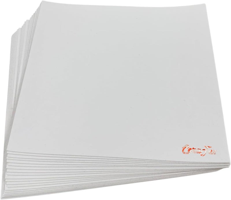 CeraTex 3170 Ceramic Fiber Paper, 1/32" Thick, Size 11" x 12" 20 Sheets, High Temperature Insulation Gasket or Liner for Kiln Stove Furnace Glass Fusing - Image 1