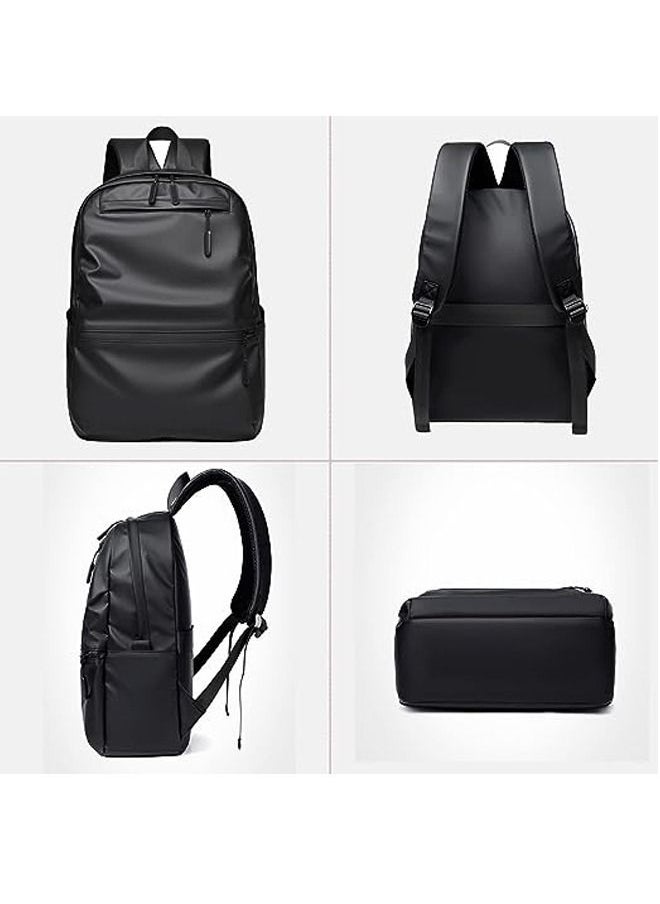 Generic - Laptop Backpack for Men or Women, Water Resistant Travel Backpacks,Fashion Slim Durable College School Backpacks Fits 15.6 Inch Laptop Business Travel Anti Theft Bookbag Gift - Image 1