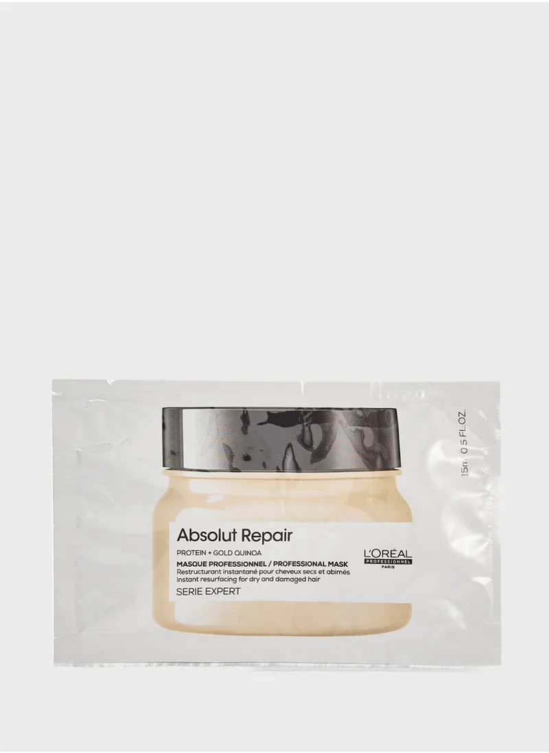 لوريال بروفيسيونال Absolut Repair Protein + Gold Quinoa Masque Professionnel / Professional Mask Serie Expert