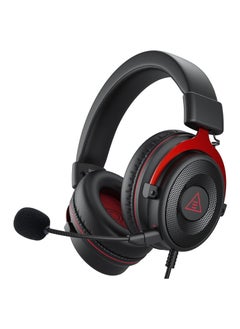 EKSA E900 Xbox Gaming Headset Stereo Headset Wired Gaming Headphones With Noise Canceling Mic Over Ear Headphones Compatible With Ps4 Ps5 Xbox One Nintendo Switch Pc Laptop Red  - Image 1