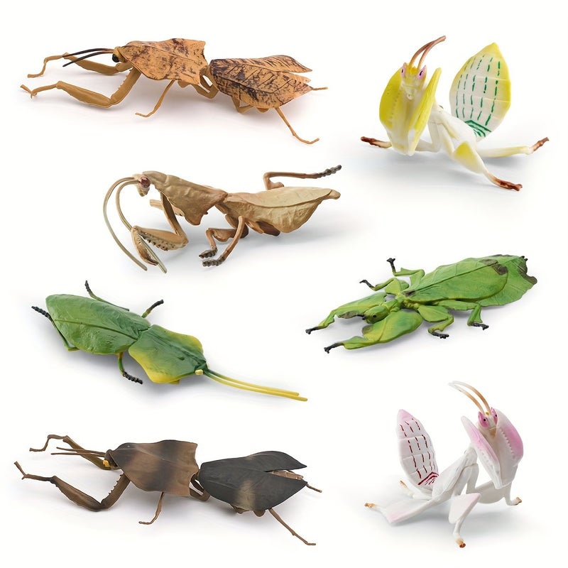 Simulation Insect Animal Models Dead Leaf Mantis Educational Toys - Image 1