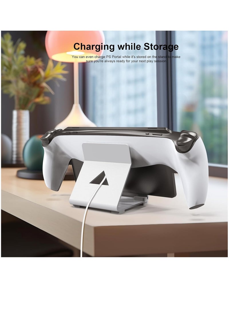 JYS Alloy Stand Holder Storage Bracket Compatible with PlayStation Portal/Switch/Steam Deck/ROG/and Mobile Phones  - Image 4