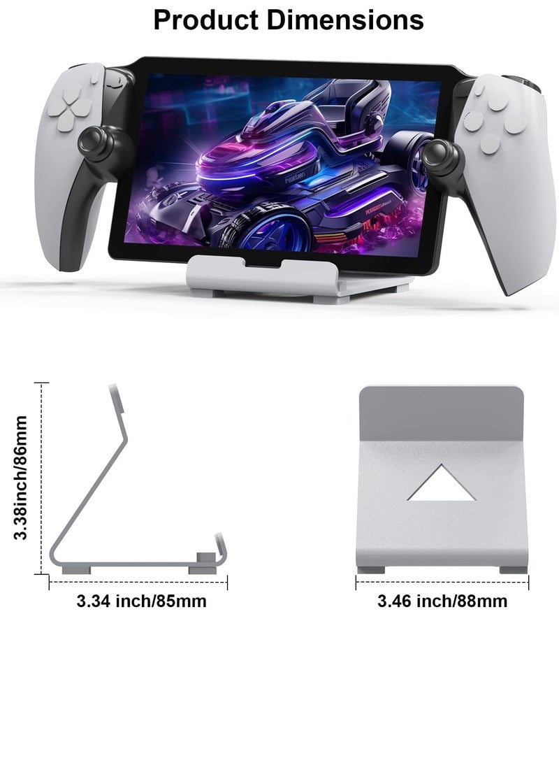 JYS Alloy Stand Holder Storage Bracket Compatible with PlayStation Portal/Switch/Steam Deck/ROG/and Mobile Phones  - Image 5