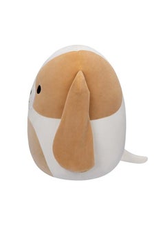 Squishmallows 12 بوصة أدلا بنية وبيضاء باصيت هاوند ، لعبة قماشية مرخصة رسميًا من كيليتوي ، لعبة ناعمة ملونة ، هدية للأطفال ، الفتيات والأولاد ، لعبة قابلة للغسل ومضغوطة متعددة الألوان لجميع الأعمار  - Image 4