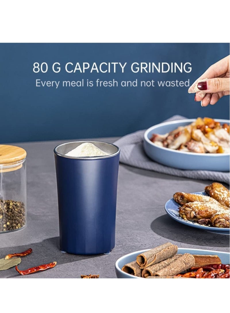 Electric Spice & Coffee Grinder - Stainless Steel Blade and Detachable Cup, Dishwasher Safe, for Home Use - Image 5