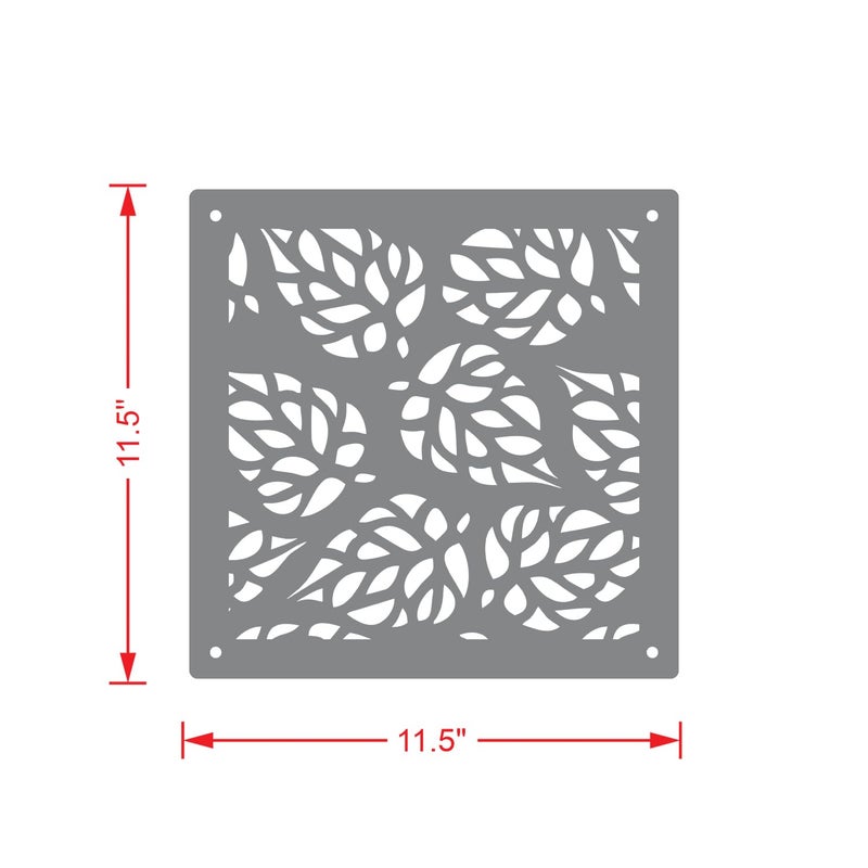 Olive Tree Olive Tree 12Pcs Hanging Room Divider Panel Modern Hanging Screen Partition for Home Decoration Living Room 115 x 115 12 PanelsOTD5098  - Image 4