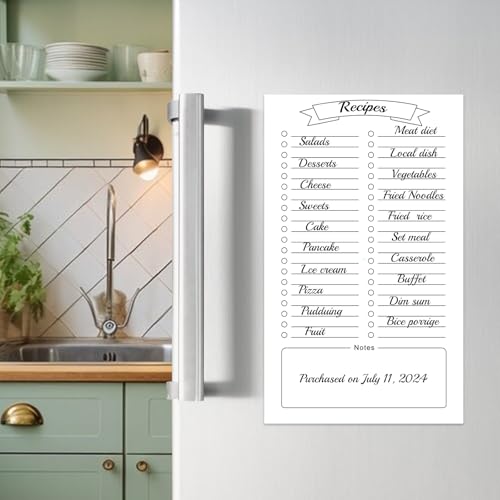 Thboxes 2 Pack Grocery List Magnet Pad for Fridge with Pen Holder, Totally 120 Sheets Magnetic Note Pad for Fridge Full Back Magnet Shopping List, To Do List, Memo Notepads, 4.5x7.5(Blank Design) - Image 4
