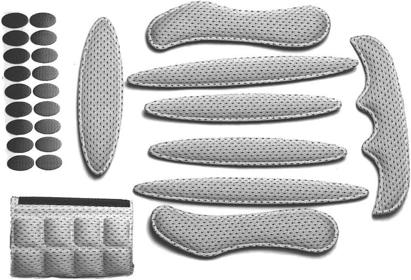 MTGHYARE Bike Helmet Padding Kit, Universal Bicycle Replacement Foam Pads Padding Set Helmet Cushions Mats for Bike Cycling Motorcycle Helmet - Image 1
