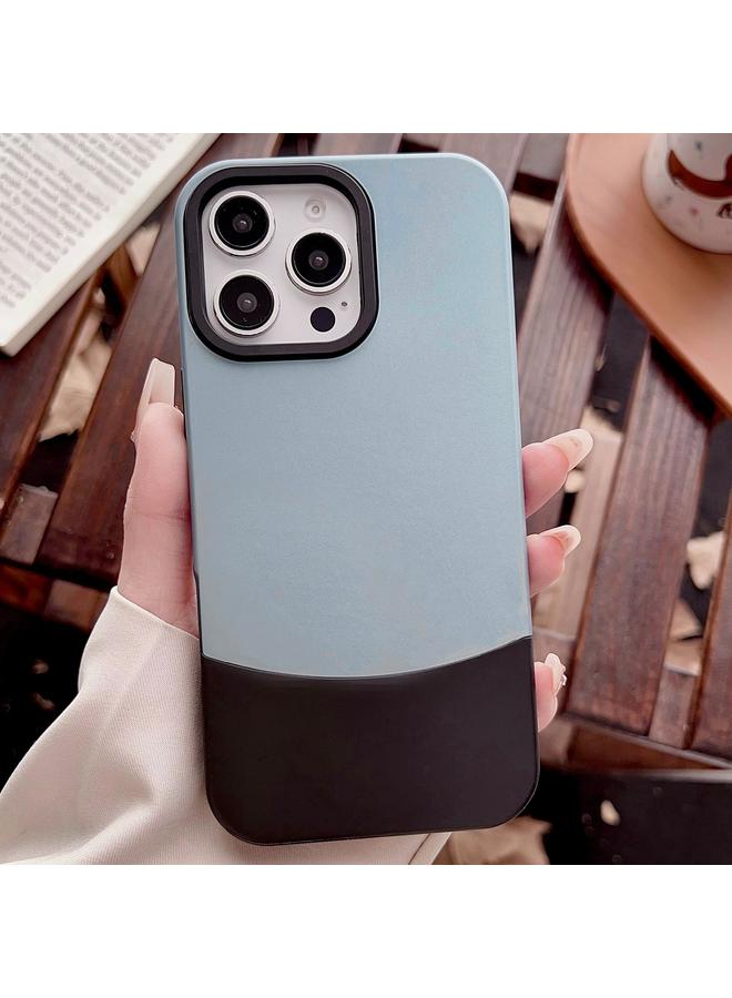 S-TOP Case For iPhone 15 Pro Color Contrast 2 in 1 Skin Feel PC Hybrid TPU Phone Case - Image 1