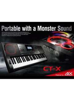 CASIO CT-X5000 High Grade Digital Keyboard - 800 Tones - 235 Rhythms - Touch Response - with Power Adaptor  - Image 3