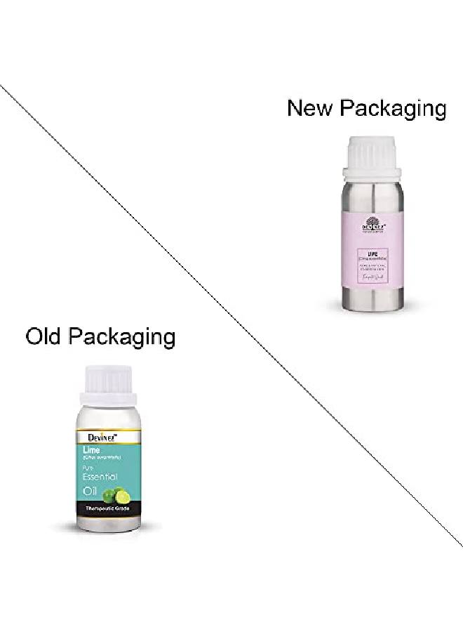 Devinez Lime Distilled Essential Oil 100% Pure l & Undiluted 100ml in Anodized Aluminum Bottle - Image 3