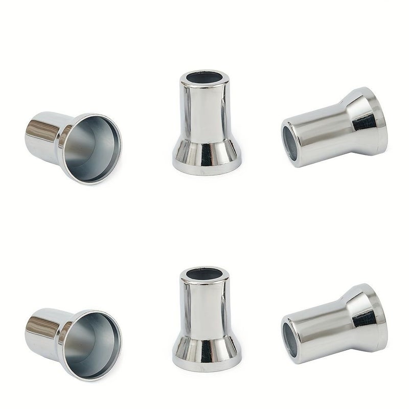 24pcs Chrome Tire Valve Stem Caps With Sleeve Cover For Cars Trucks Motorcycles - Image 4