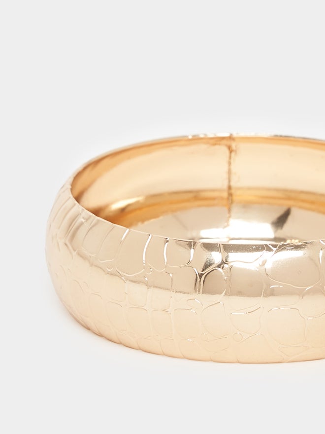 Styli Styli Metallic Chunky Bangle  - Image 3