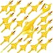 Dshengoo 16Pack Finger Slingshot Chicken RubberFlying Stretchy Flick Stretchable Chickens Fingers for Gag Gift Birthday Christmas Halloween Party Favors Supplies Yellow - Image 2