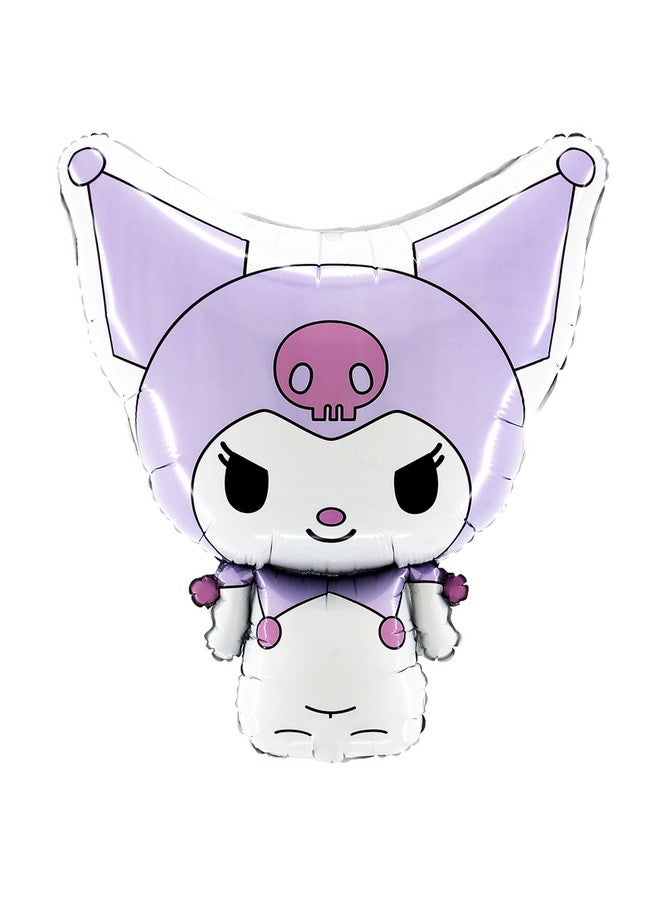 Toyland® 56cm (22") Kuromi Shaped Character Foil Balloon From Hello Kitty - Kids Party Balloons