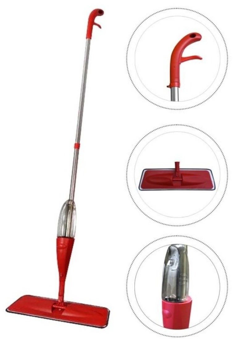 AIWANTO Spray Mop for Floor Cleaning with Washable Pad and Refillable Sprayer Wet and Dry Mop Solid Wood Floor Cleaning Tools Flat Mop for Cleaning Floor Sweeping Floor  - Image 1