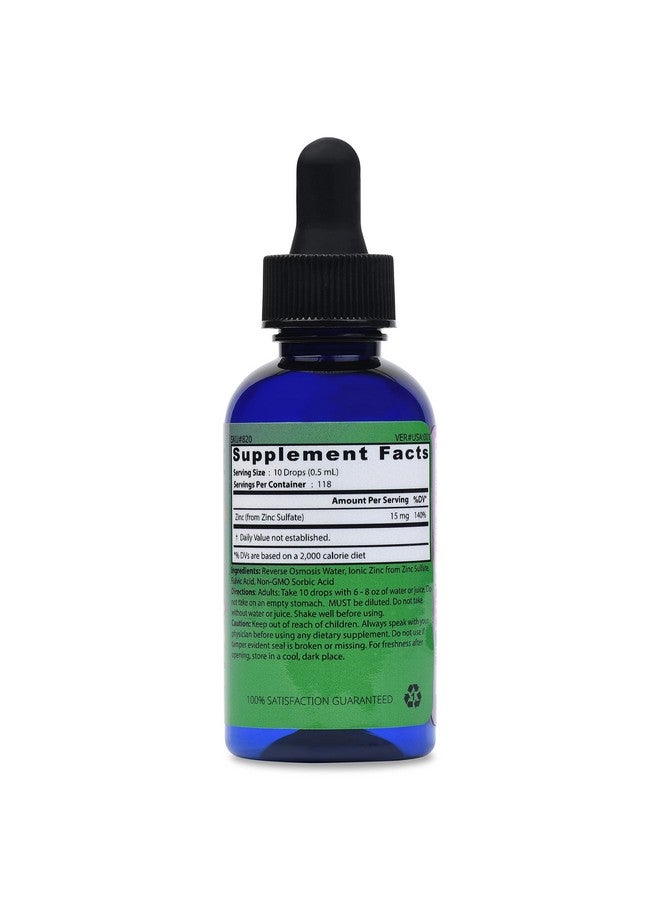 Good State Cold Plasma-Activated Liquid Ionic Zinc Ultra Concentrate by Good State for Immune Support | No-GMO Pure Dietary Supplement | Vegan and Children Safe | 2 fl oz 118 Servings  - Image 2