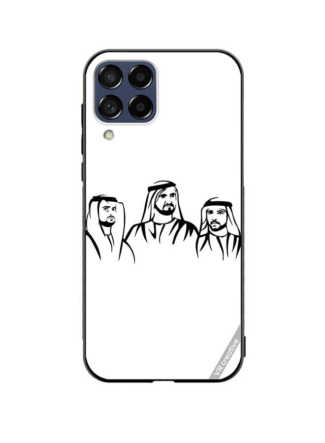 VR CREATIVE Protective Case Cover For Samsung Galaxy M33 Sheikh Mohammed Bin Rashid Al Maktoum Design Multicolour - Image 1