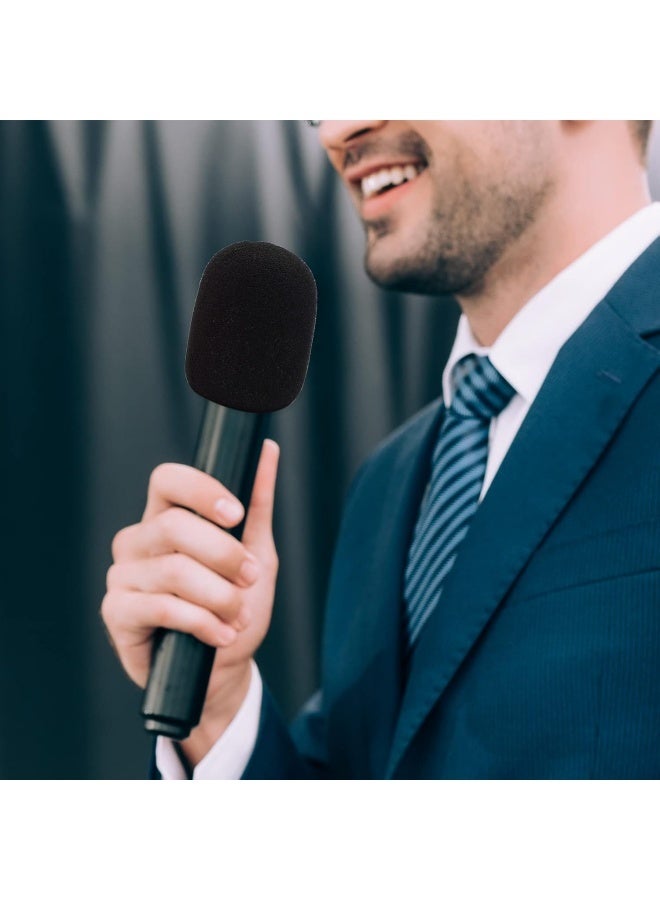 10 Pcs Foam Microphone Cover, Thick Color Microphone Windscreen, Reusable Portable Stage Microphone Cover - Image 5