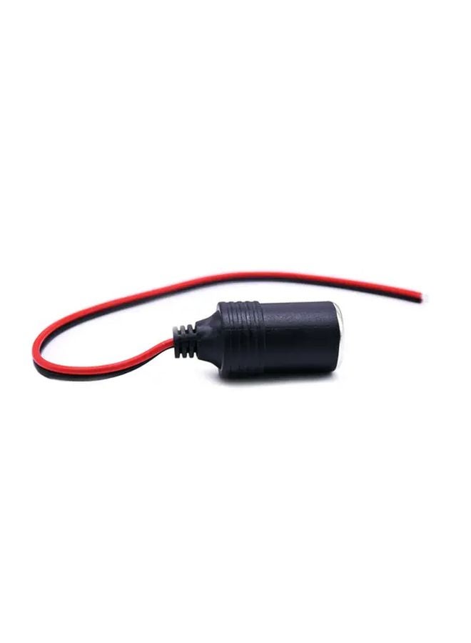 1pc 12V 18A 120W Car Cigarette Lighter Socket Adapter Female Plug Connector Durable Plastic Easy Installation - Image 5