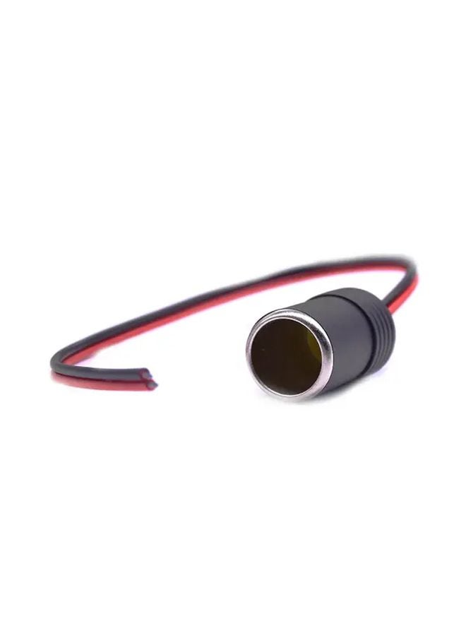 1pc 12V 18A 120W Car Cigarette Lighter Socket Adapter Female Plug Connector Durable Plastic Easy Installation - Image 3