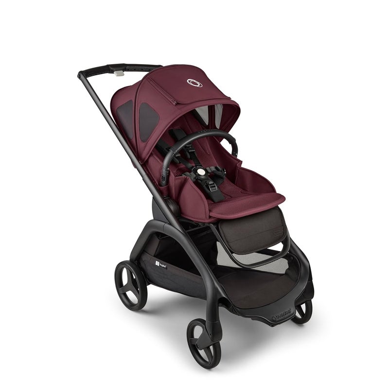 Bugaboo ملحق مظلة الشمس Bugaboo Dragonfly Breezy مع حماية من الشمس UPF 50 وفتحات تهوية كرز داكن - Image 5