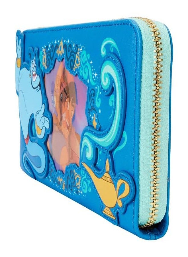 Loungefly Disney Aladdin Jasmine Lenticular Zip Around Wristlet Wallet - Image 3