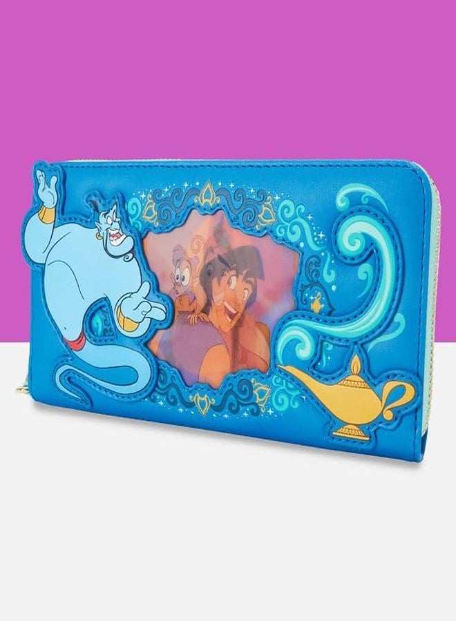 Loungefly Disney Aladdin Jasmine Lenticular Zip Around Wristlet Wallet - Image 2