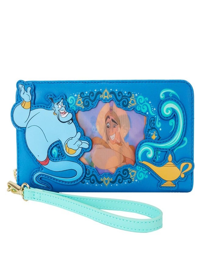 Loungefly Disney Aladdin Jasmine Lenticular Zip Around Wristlet Wallet - Image 1