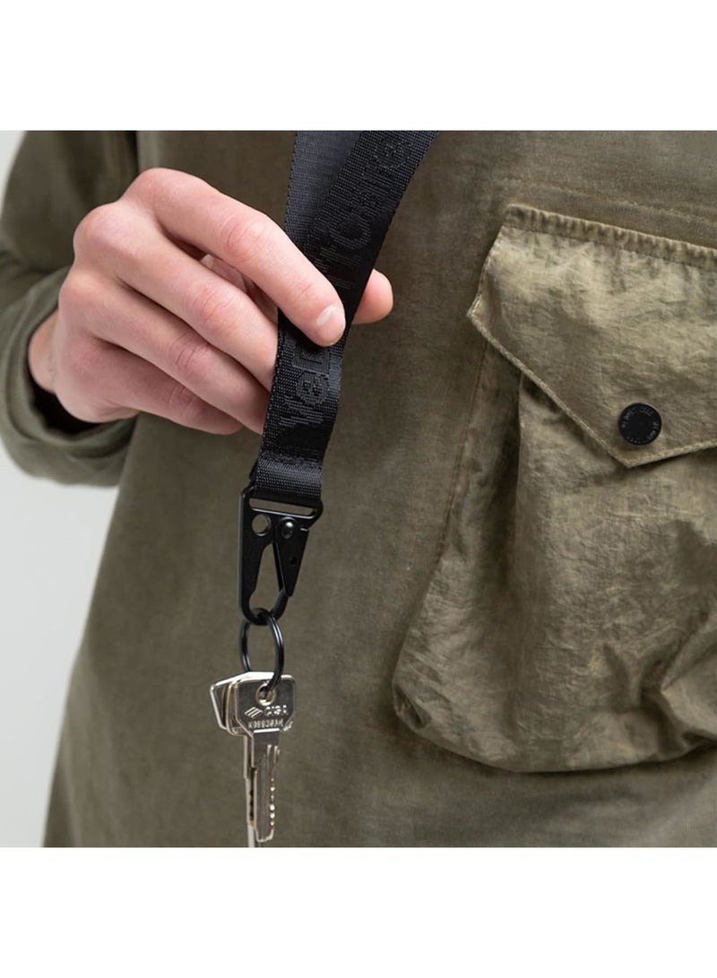 SYOSI 12 Sets Tactical Snap Hook 1-inch Car Key Chain Clips, Heavy Duty Zinc Alloy Attachments for Paracord Bracelets, Molle Bags, Outdoor Hiking, Fishing & Camping - Image 3