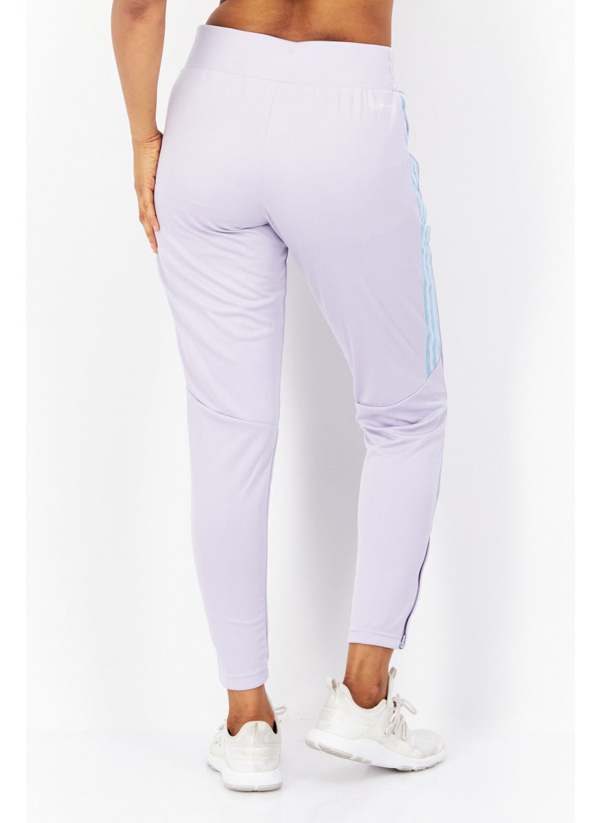 Adidas - Women Sportwear Fit Brand Logo Sweatpants, Lavender - Image 1