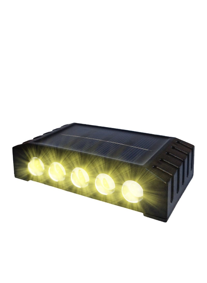 Generic 2 Pieces Solar Wall Lamp, Adjustable Solar Lamps with 10 LED Warm Lamp, Outdoor Solar Lights, IP65 Waterproof, for Porch, Path, Garage  - Image 3