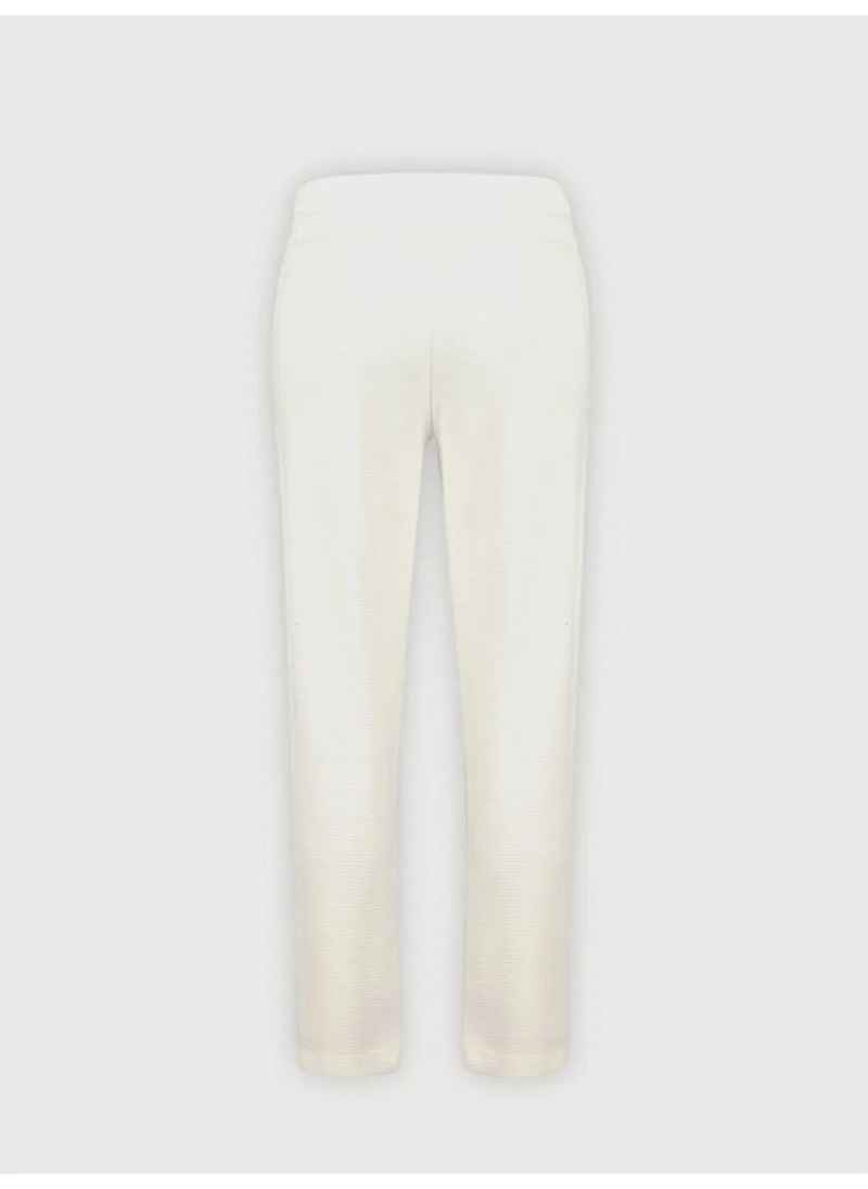 LTB Straight Leg Regular Fit White Tracksuit