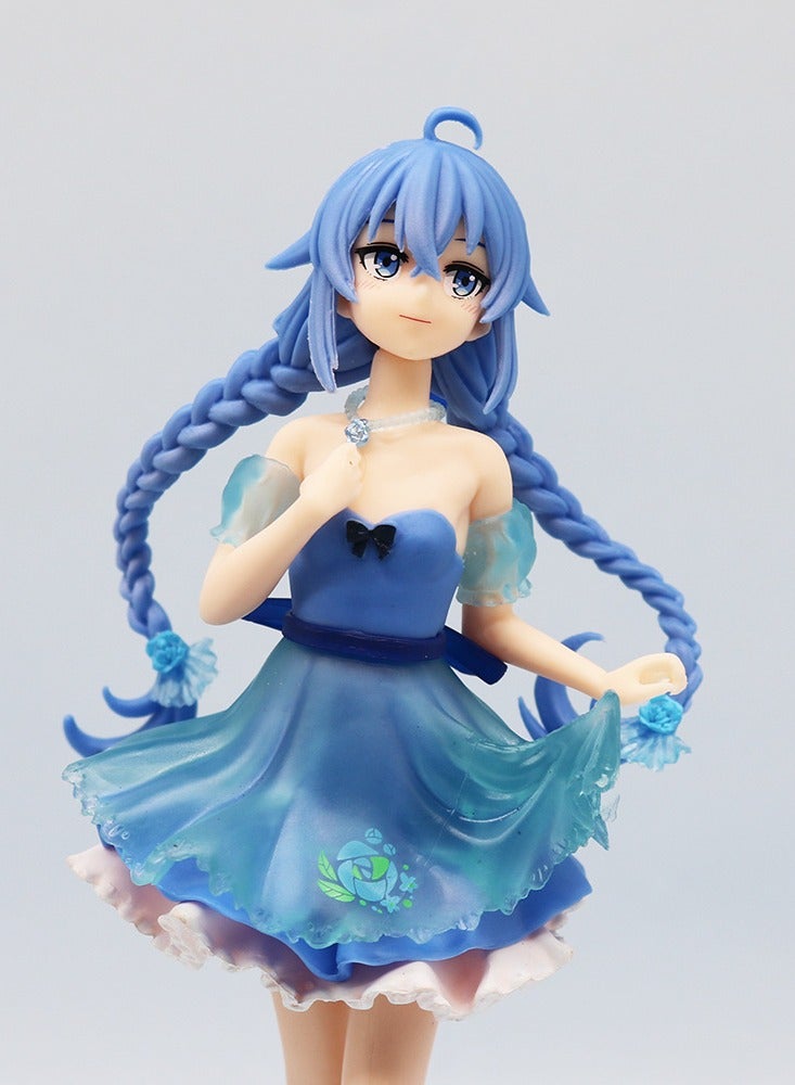 هالامودو الجني ساحر فتاة أنيمي شكل PVC الجمع دمية جني سطح المكتب عرض زينة عيد ميلاد هدية للفتيان والبنات 20 سم - Image 1