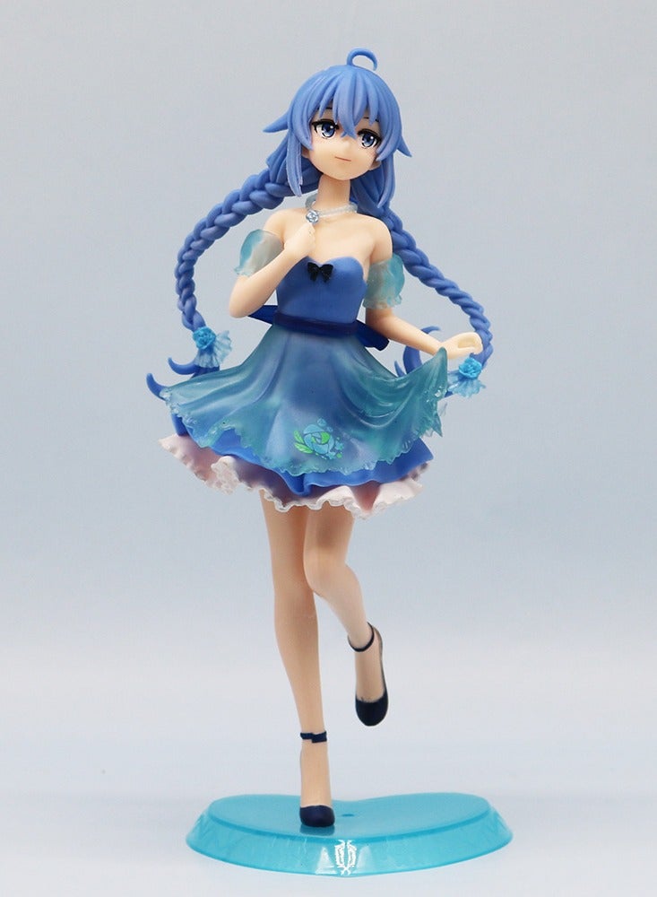 هالامودو الجني ساحر فتاة أنيمي شكل PVC الجمع دمية جني سطح المكتب عرض زينة عيد ميلاد هدية للفتيان والبنات 20 سم - Image 2