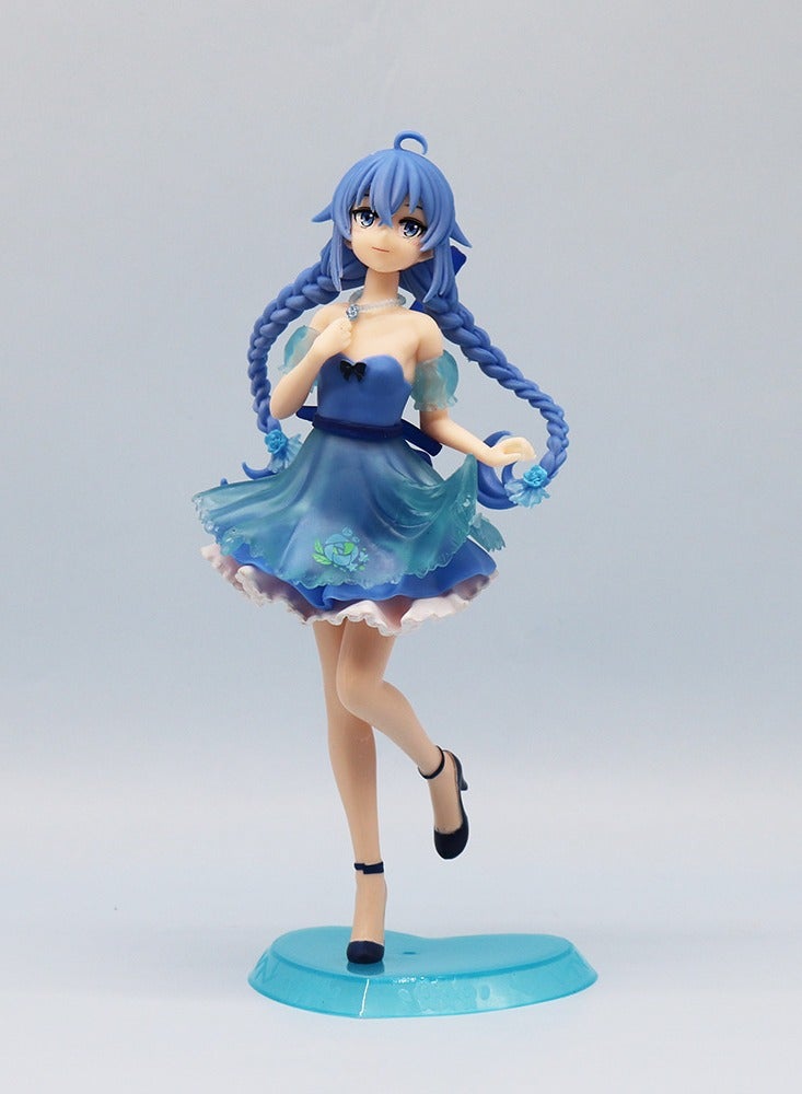 هالامودو الجني ساحر فتاة أنيمي شكل PVC الجمع دمية جني سطح المكتب عرض زينة عيد ميلاد هدية للفتيان والبنات 20 سم - Image 3